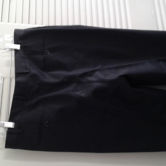 Bundle of 4  Mens Name Brand Dress Pants. 4 diff colors, all with bottom cuffs. - Picture 15 of 16
